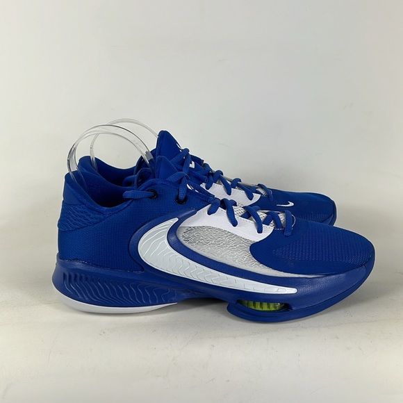 Nike zoom freak 4 tb men’s 10.5 game royal blue white athletic sneakers NEW - Picture 2 of 9